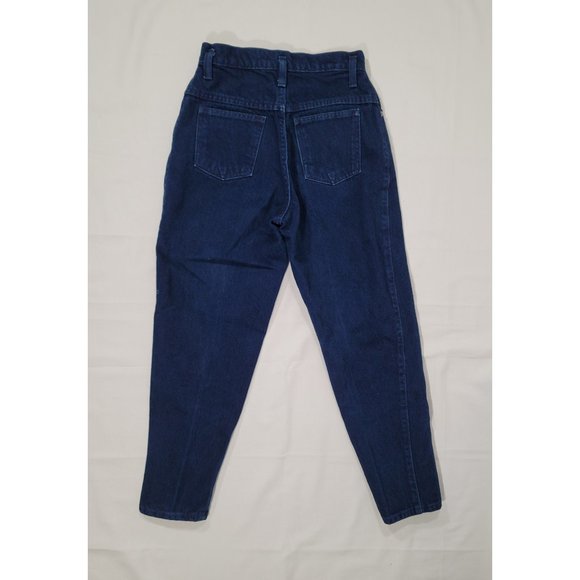 Sasson Vintage Ultra High Rise Dark Wash Mom Jeans - Picture 3 of 5